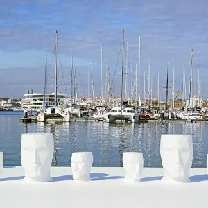 Vondom Adan ukrasna tegla 70 bijela boja