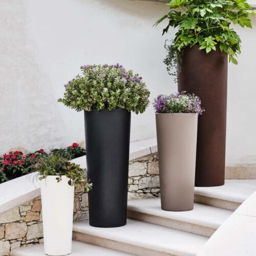 Saksija za cvijeće Slim 90 cm Cappuccino