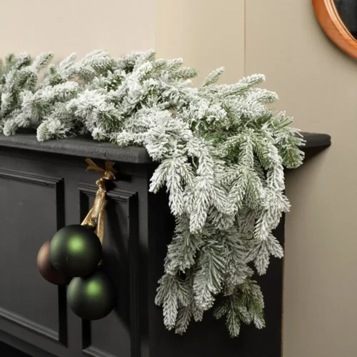 Božićna girlanda snježna Norway 270cm d46cm