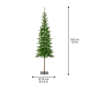 Umjetno božićno drvce slim Alpbach 210 cm
