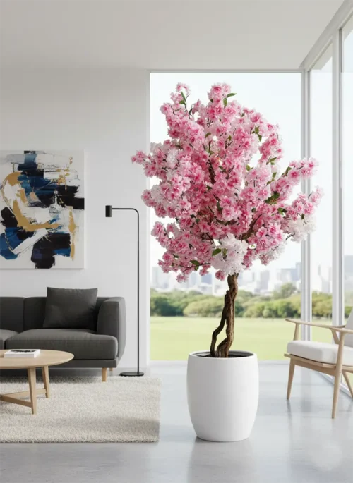 Cvjetno stablo TikTok 180 cm - Premium umjetna stabla Bonsai Dekor