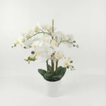 Umjetna orhideja bijela 65 cm Lush Umjetna orhideja bijela 65 cm Lush