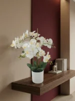 Umjetna orhideja bijela 65 cm Umjetna orhideja bijela 65 cm