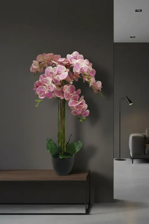 Umjetna orhideja ružičasta 100 cm Grace