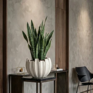 Ukrasna posuda Linea 41 × 35 cm beige