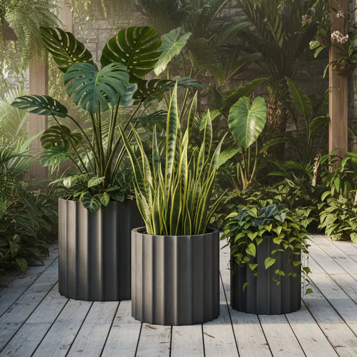 ukrasne tegle za cvijeće Ukrasne tegle za cvijeće i žardinjere