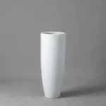 Ukrasna tegla za cvijeće Pure Royal 80×40 cm white