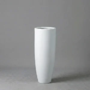 Ukrasna tegla za cvijeće Pure Royal 80×40 cm white