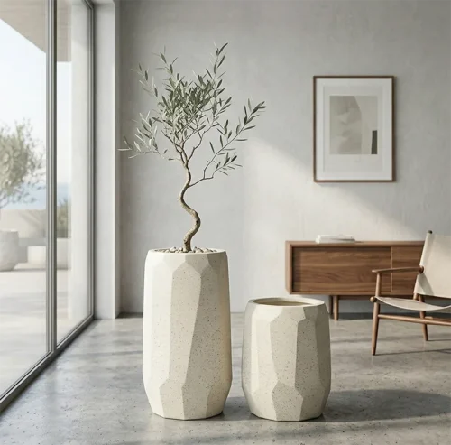 Ukrasna tegla za cvijeće Vireo Sand 38