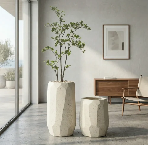 Ukrasna tegla za cvijeće Vireo Sand 38