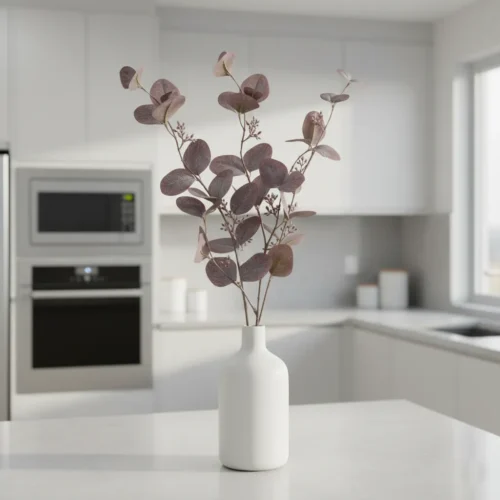 Umjetna grana eukaliptusa 73 cm purple