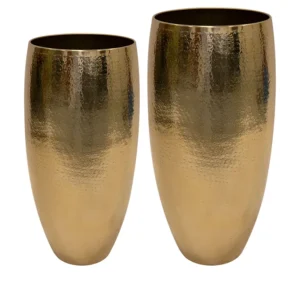 Visoka posuda za cvijeće Selena gold 70 i 90 cm