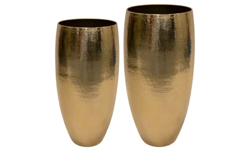 Visoka posuda za cvijeće Selena gold 70 i 90 cm