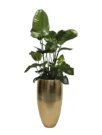 Visoka posuda za cvijeće Selena gold 70 i 90 cm